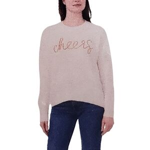 Vince Camuto Women's Cheers Holiday Sweater NWT